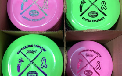 Discs fly for pediatric cancer research